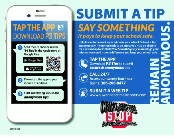 RJA Anonymous Tip Line is now available!