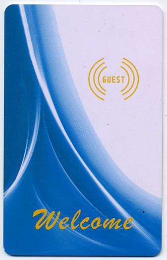 FRONT OF KEY CARD